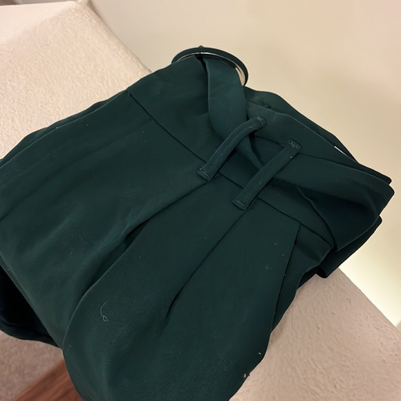 Zara High-waisted Paper Bag Trousers - Picture 7 of 7